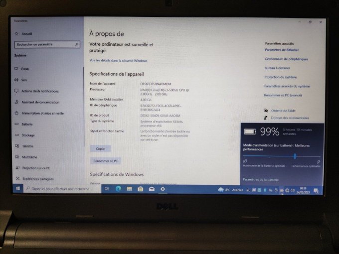 Dell Latitude E3340 13" Core i3 1,7 GHz - 500Go - 4 Go AZERTY - Copie