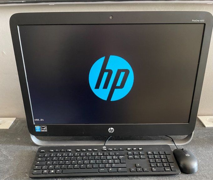 HP tout en 1 ProONE 400 G1  23" CORE I7  128 SSD WIFI WEBCAM windows 11 pro